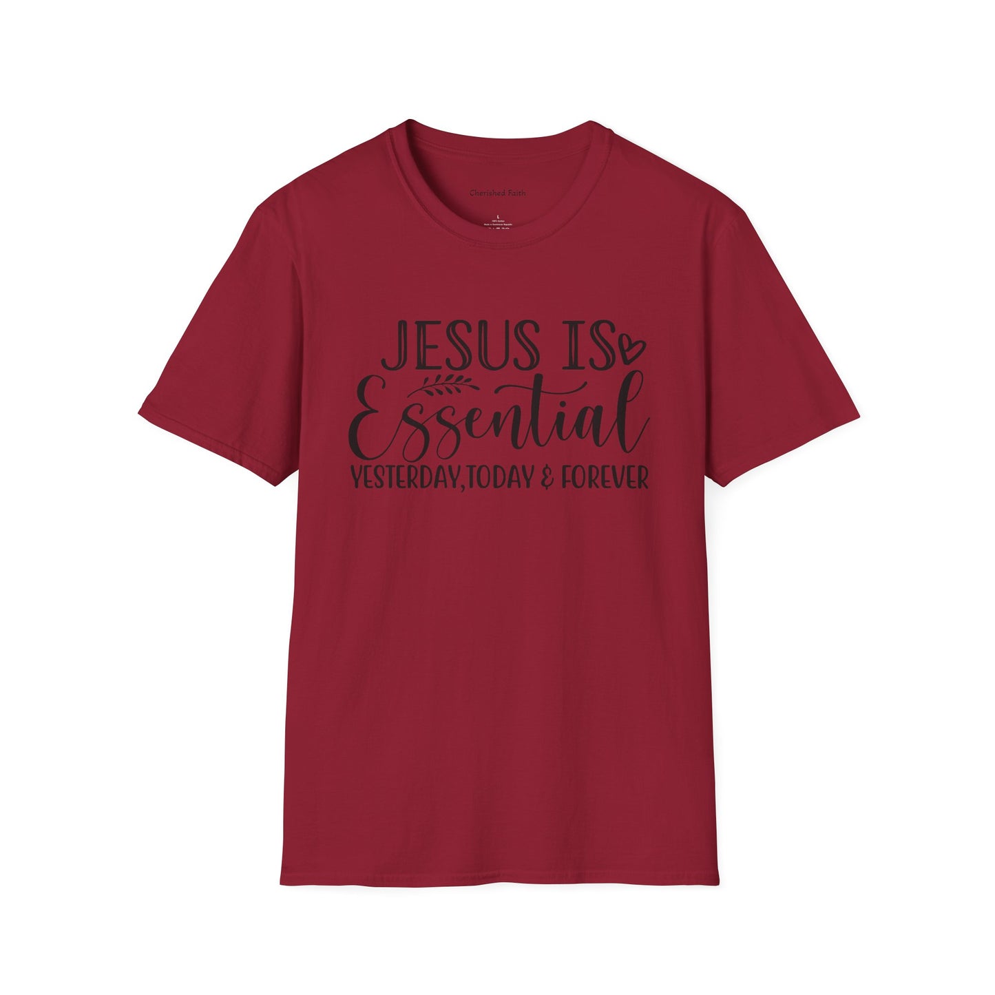 Jesus is Essential  Softstyle T-Shirt