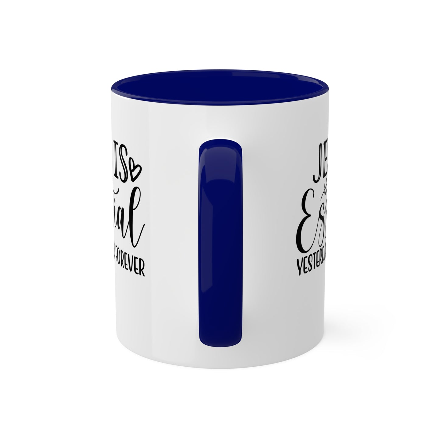 Jesus is Essential Colorful Mugs, 11oz