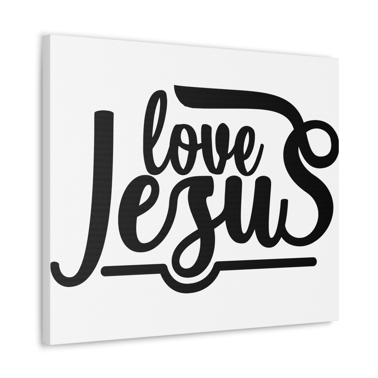 Love Jesus Canvas Gallery Wraps