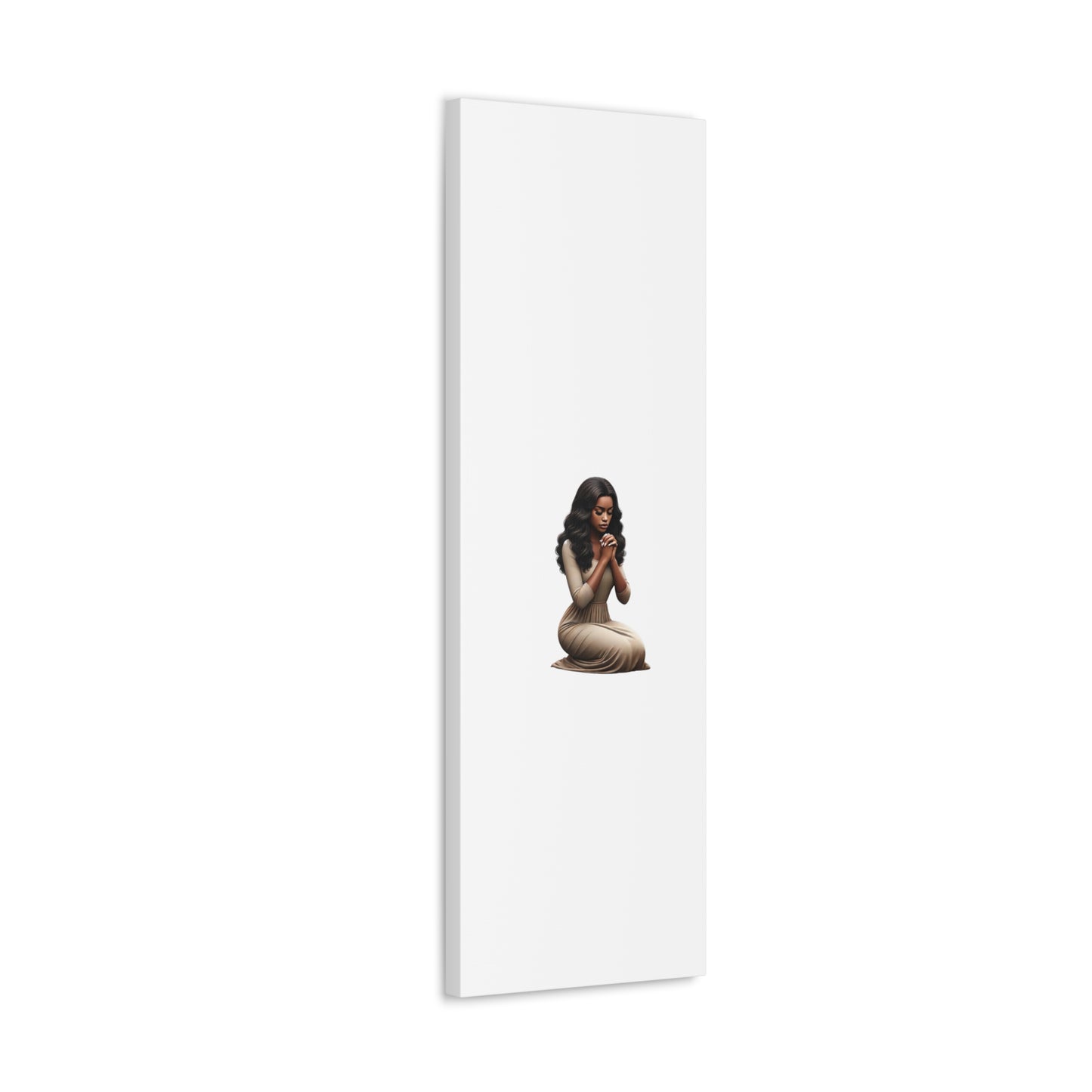 Prayer Melanin Woman Canvas Gallery Wraps