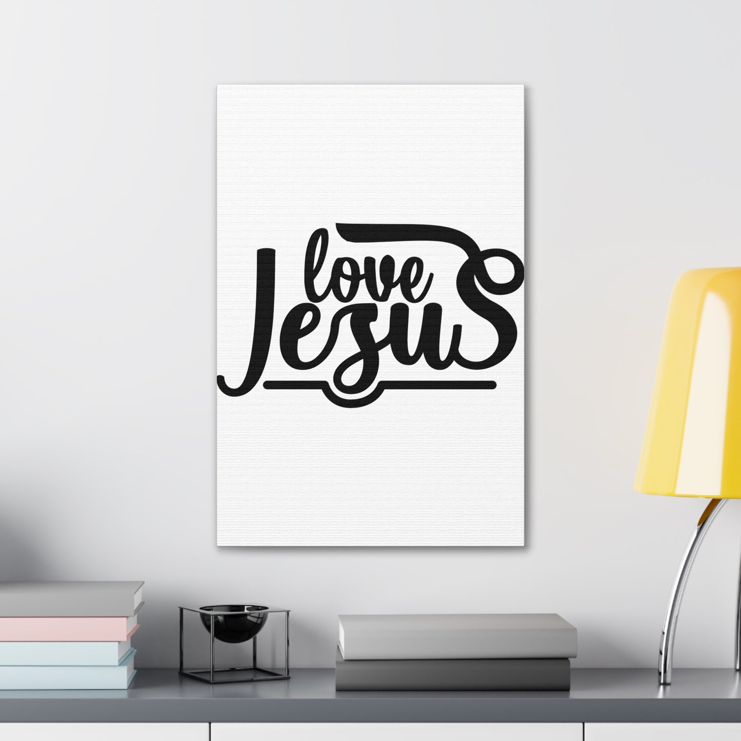 Love Jesus Canvas Gallery Wraps