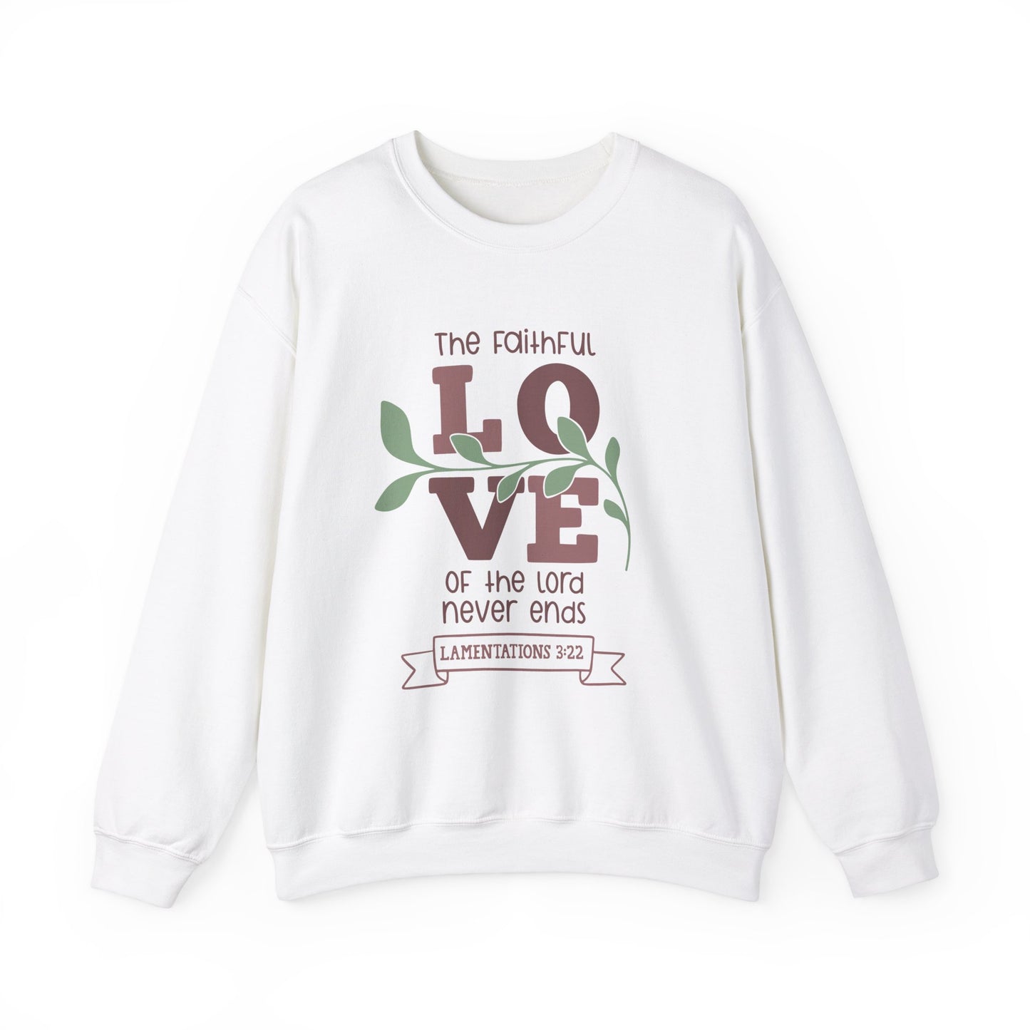 The Faithful Love Heavy Blend™ Crewneck Sweatshirt