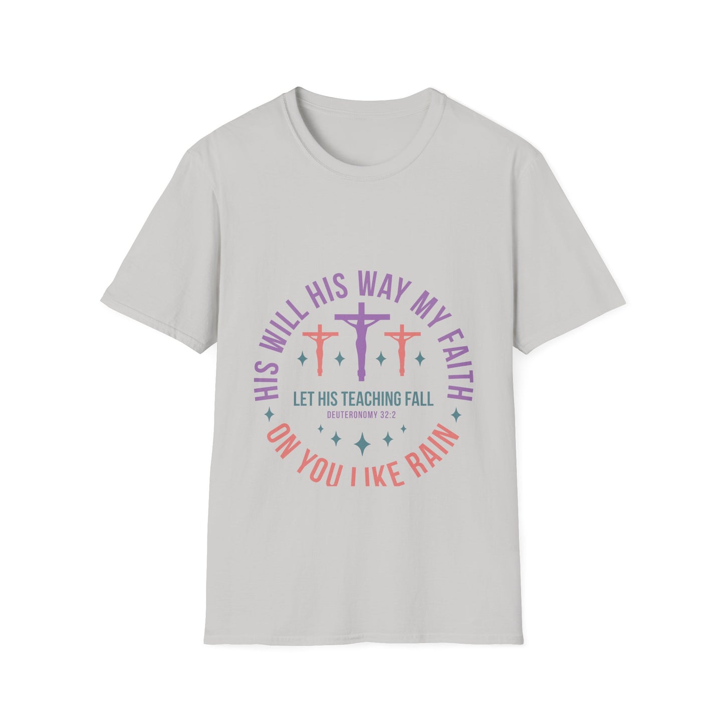 Christian T-Shirt - His will His way My Faith Design