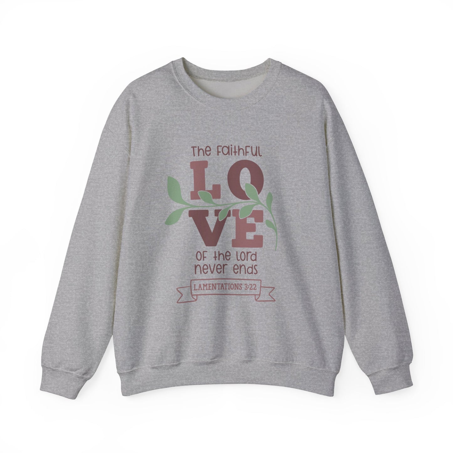 The Faithful Love Heavy Blend™ Crewneck Sweatshirt