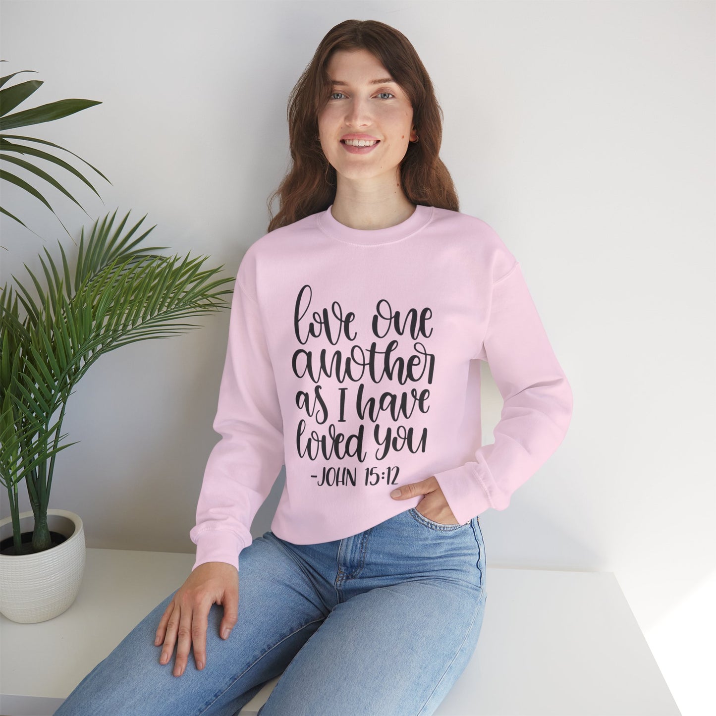 Christian Love One Another Sweatshirt