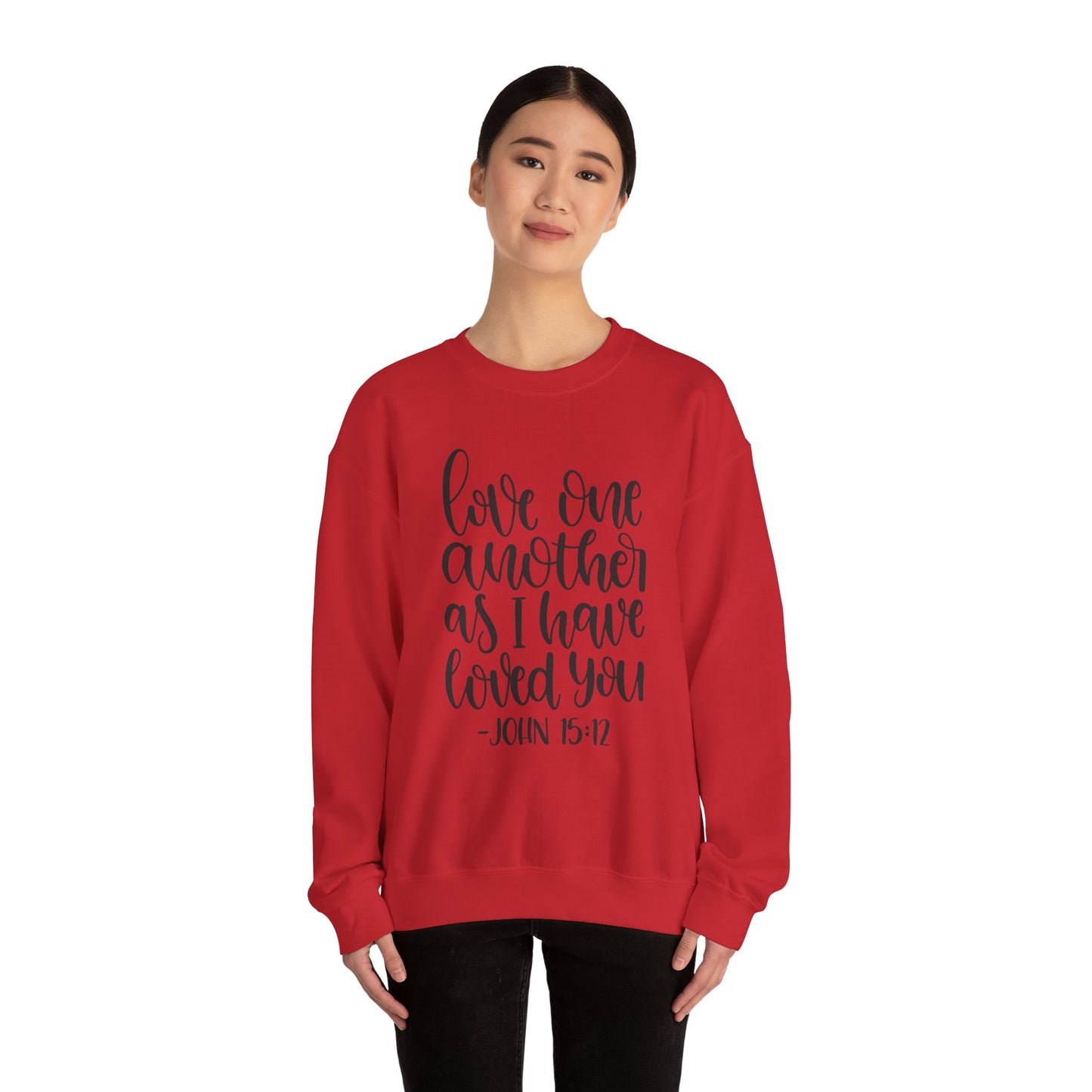 Christian Love One Another Sweatshirt