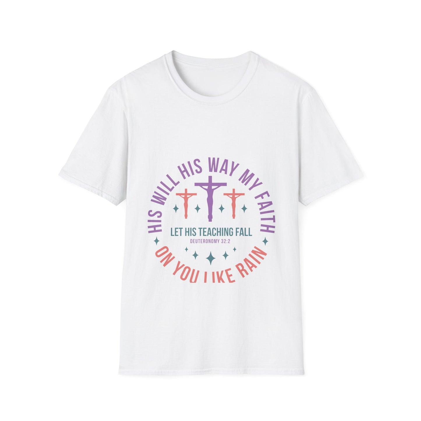 Christian T-Shirt - His will His way My Faith Design