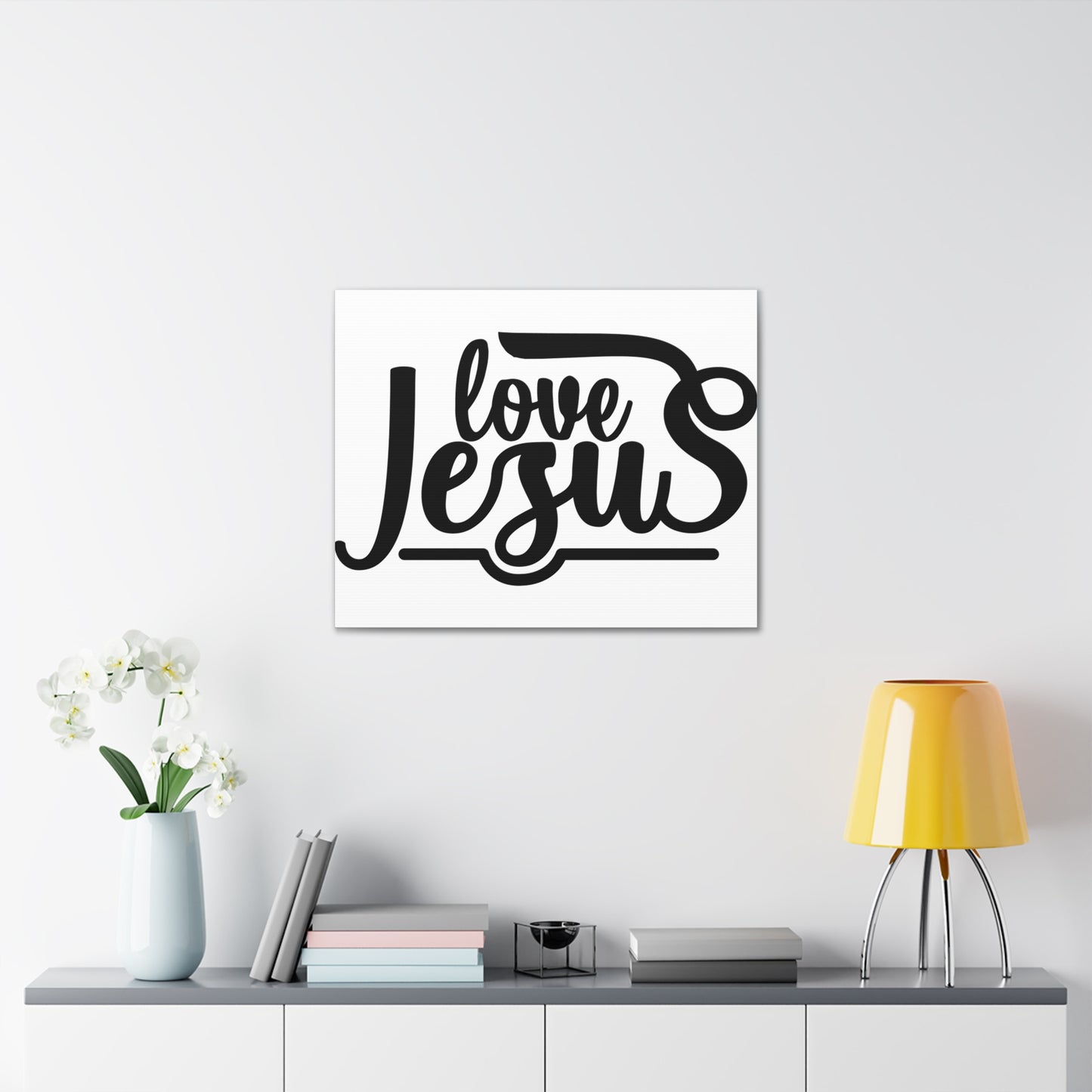 Love Jesus Canvas Gallery Wraps