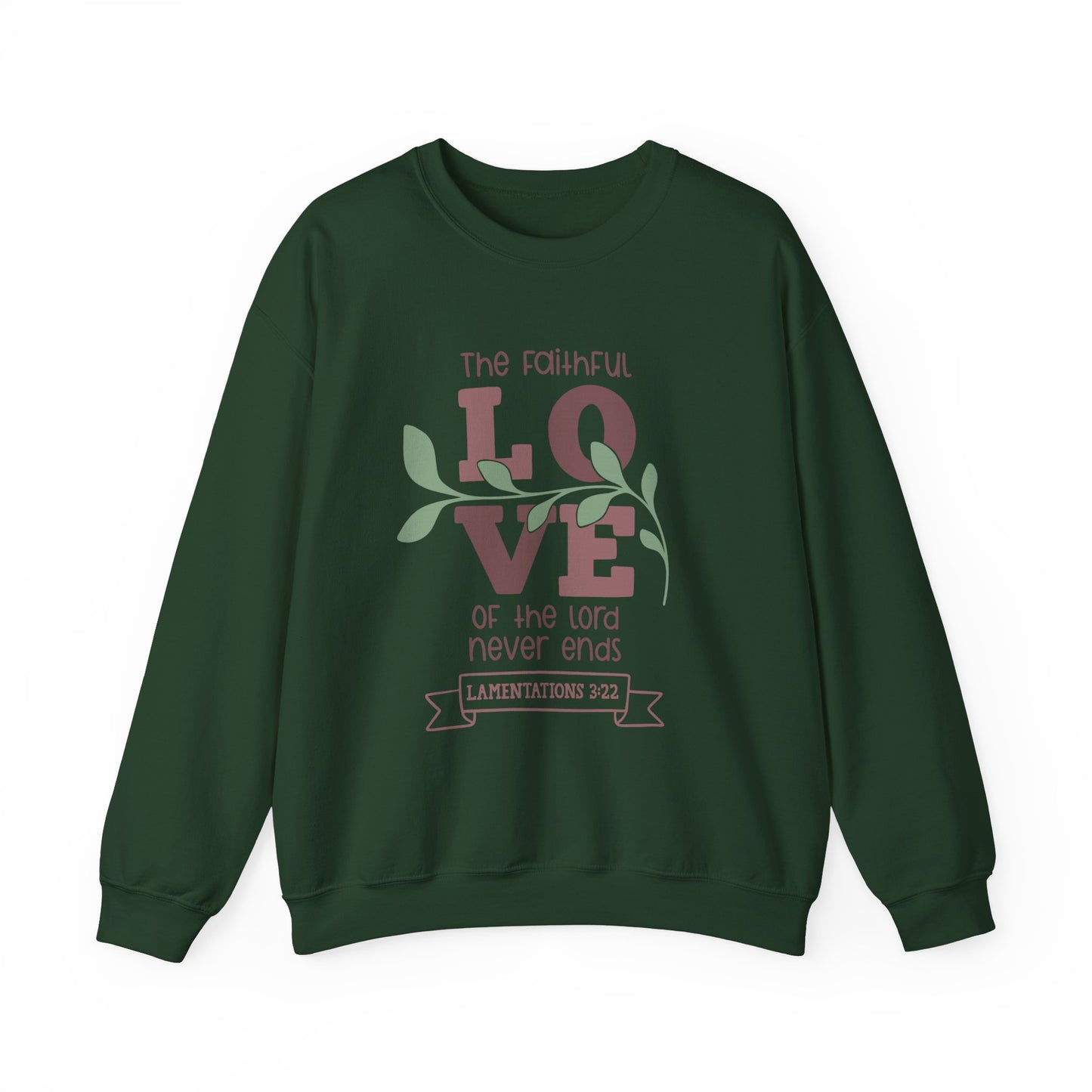 The Faithful Love Heavy Blend™ Crewneck Sweatshirt