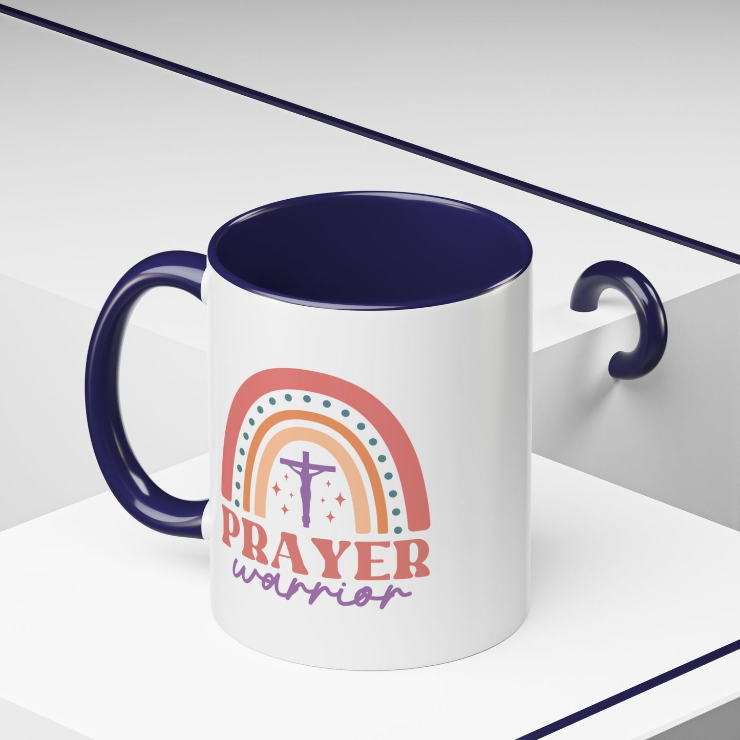 Mug- Prayer Warrior Accent Coffee Mug (11, 15oz)