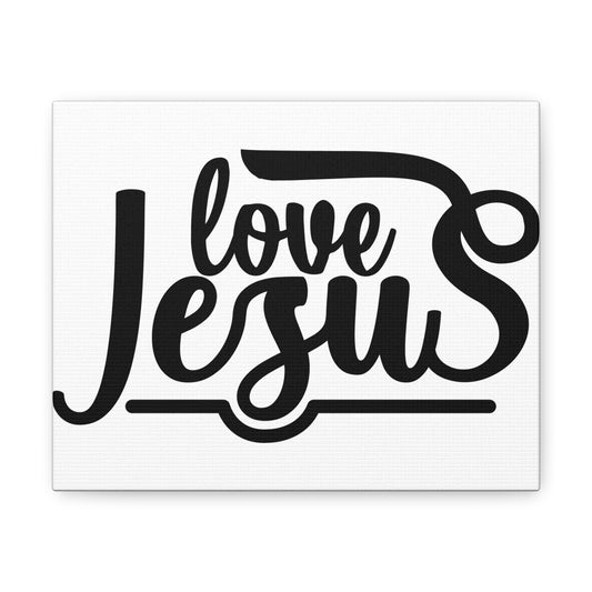 Love Jesus Canvas Gallery Wraps