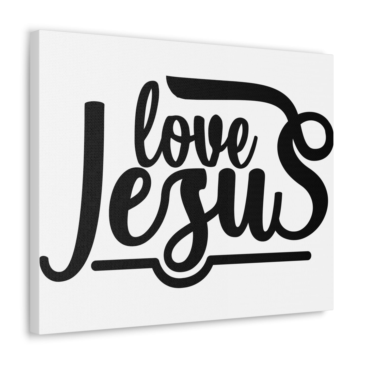 Love Jesus Canvas Gallery Wraps