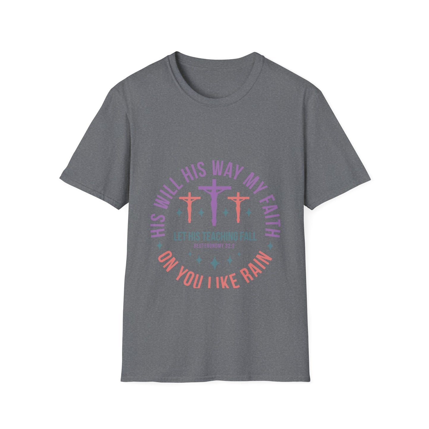 Christian T-Shirt - His will His way My Faith Design