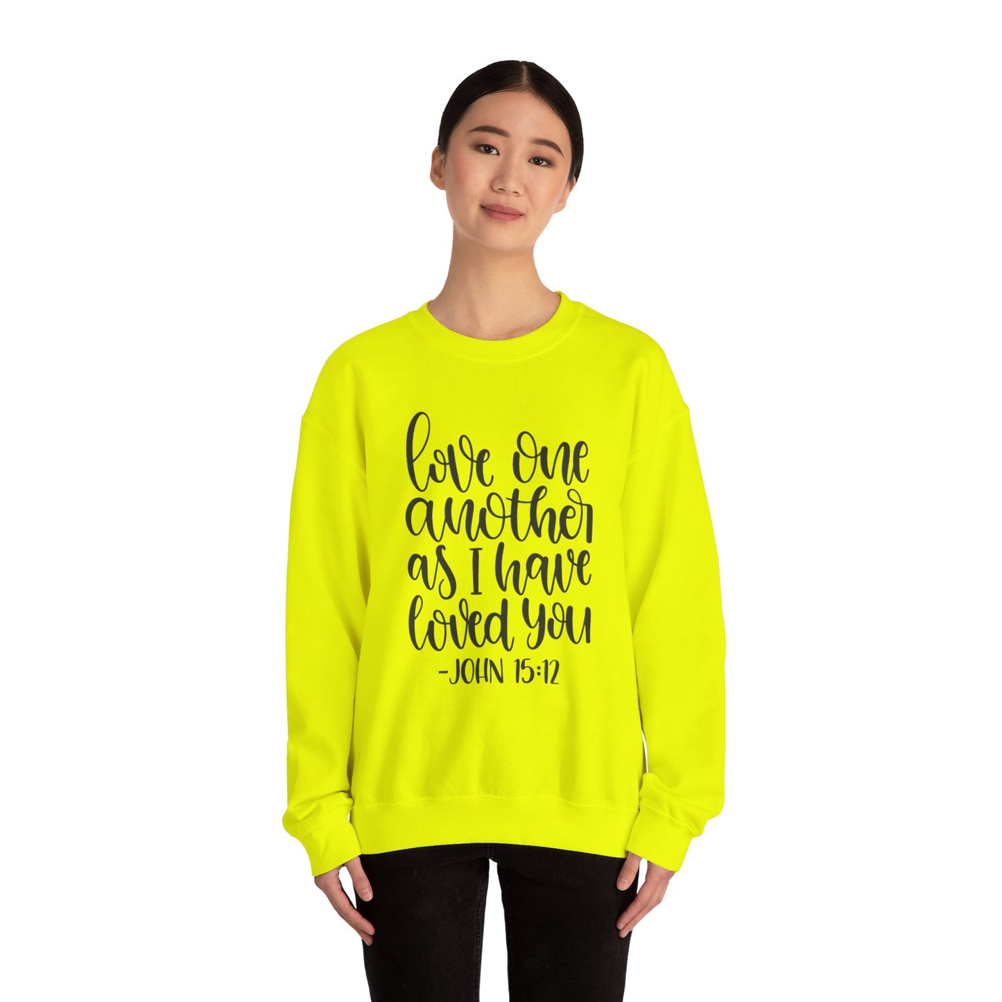 Christian Love One Another Sweatshirt