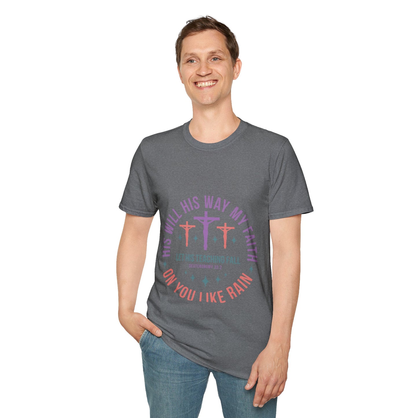 Christian T-Shirt - His will His way My Faith Design