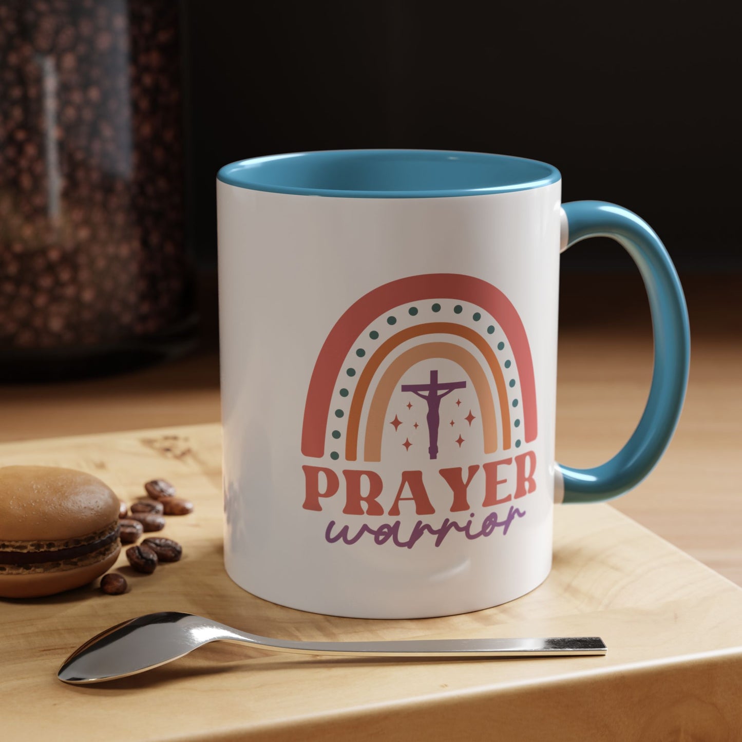 Mug- Prayer Warrior Accent Coffee Mug (11, 15oz)