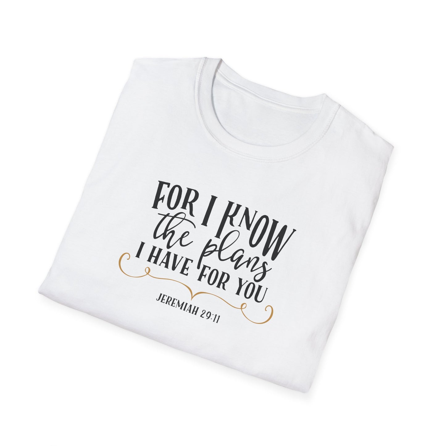 For I Know the Plans Softstyle T-Shirt