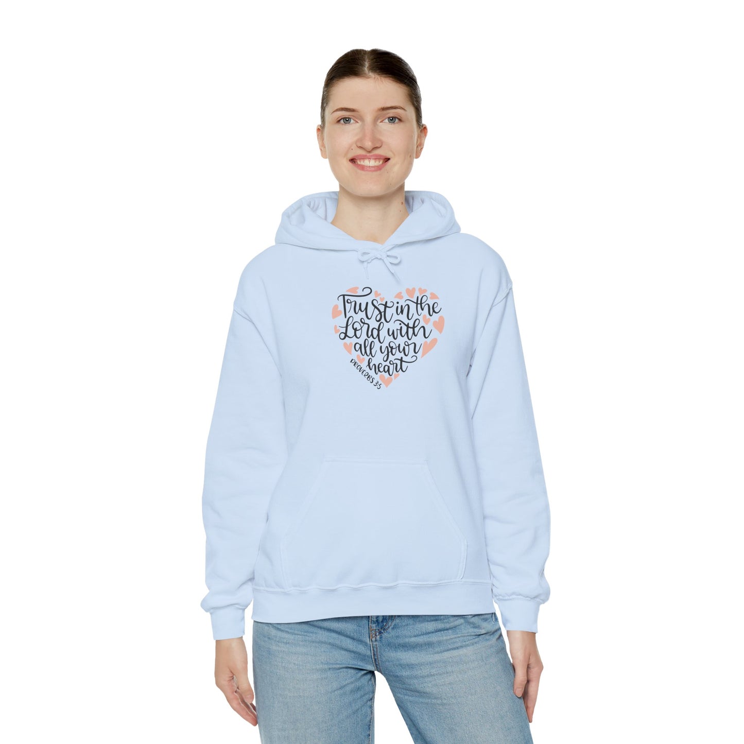 Trust in the Lord Heavy Blend™ Hooded Sweatshirt