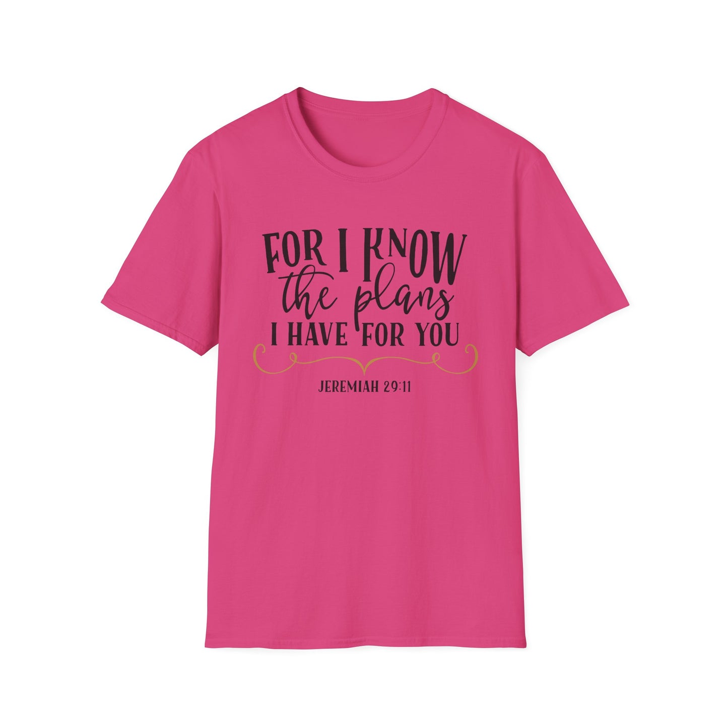 For I Know the Plans Softstyle T-Shirt