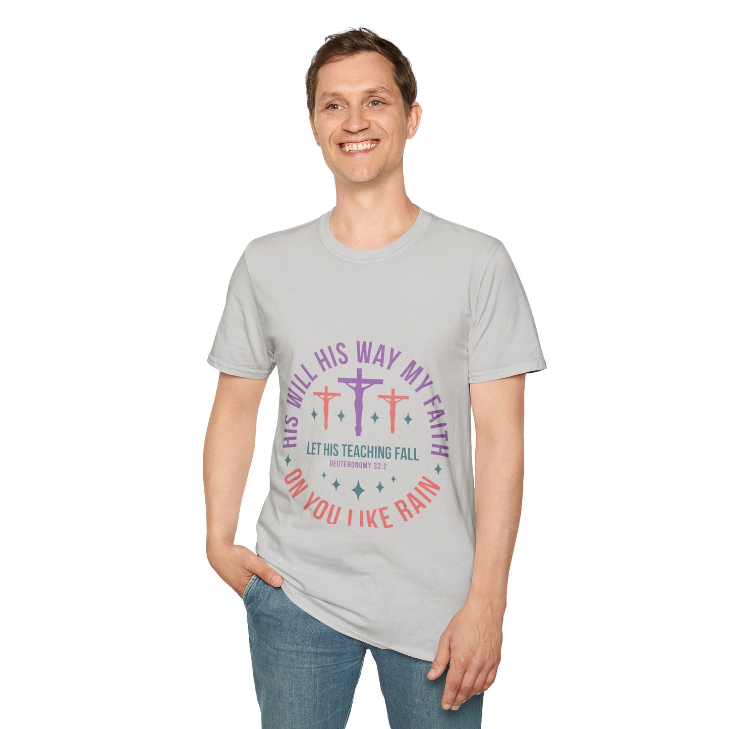 Christian T-Shirt - His will His way My Faith Design