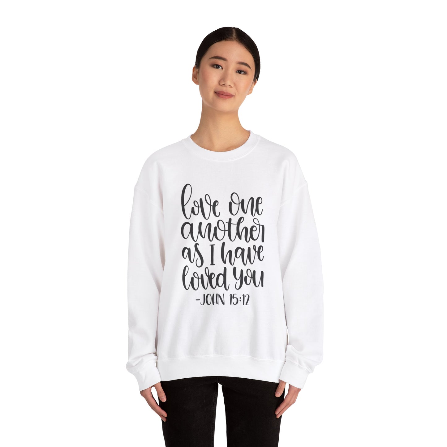 Christian Love One Another Sweatshirt