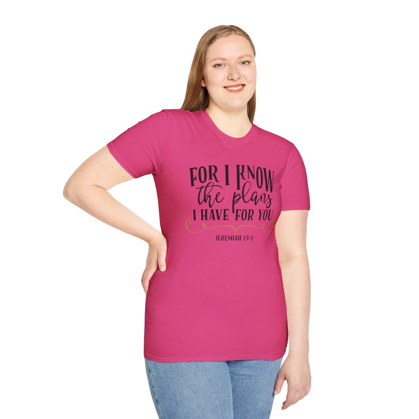 For I Know the Plans Softstyle T-Shirt